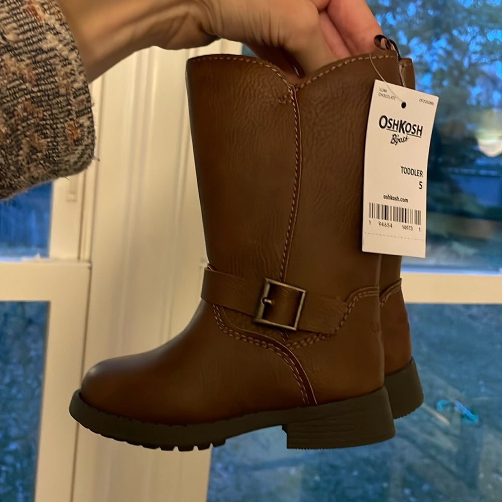 NWT OshKosh Brown Riding Boots
